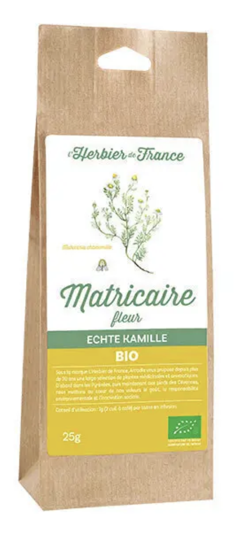 Camomille matricaire fleurs 25G