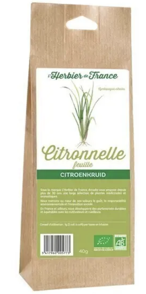 Citronelle feuille 40G